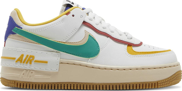 [CI0919-118] Womens Nike Air Force 1 Low Shadow 'Summit White Neptune Green'