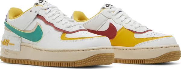 [CI0919-118] Womens Nike Air Force 1 Low Shadow 'Summit White Neptune Green'