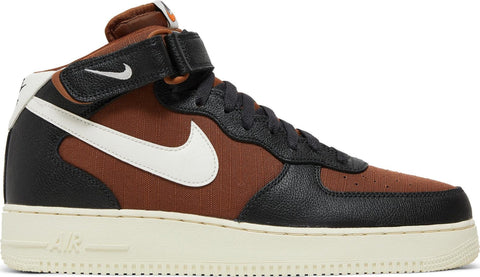 [DQ8766-001] Mens Nike Air Force 1 Mid '07 'Vintage Off-Noir Pecan'