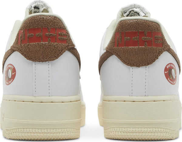 [DJ9943-101] Womens Nike AIR FORCE 1 '07 LX 'COCONUT'