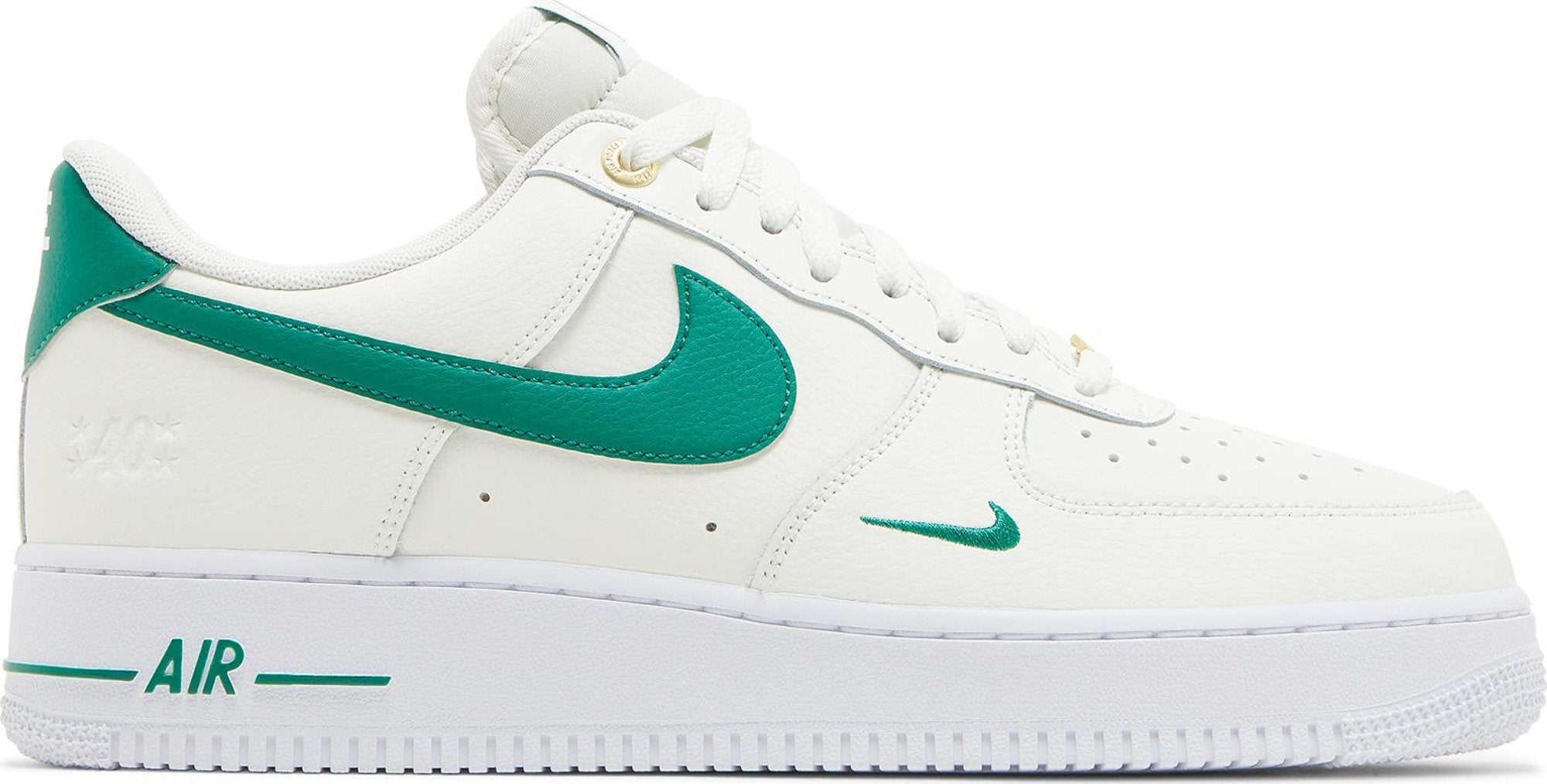 [DQ7658-101] Mens Nike Air Force 1 Low '07 LV8 '40th Anniversary Sail Malachite'