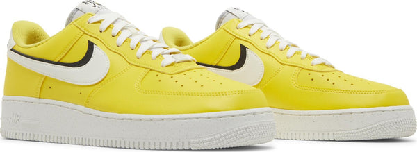 [DO9786-700] Mens Nike AIR FORCE 1 LOW '07 LV8 'TOUR YELLOW SAIL BLACK'