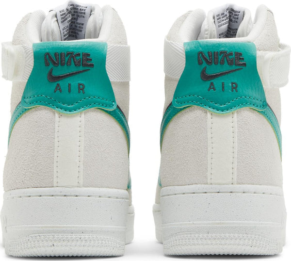 [DO9460-100] Womens Nike Air Force 1 High SE 'Sesame Neptune Green'