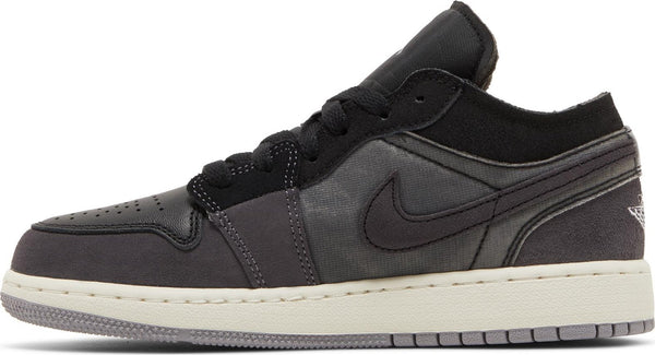 [DV0478-001] Youth Air Jordan Retro 1 Low 'Craft Inside Out Black' (GS)