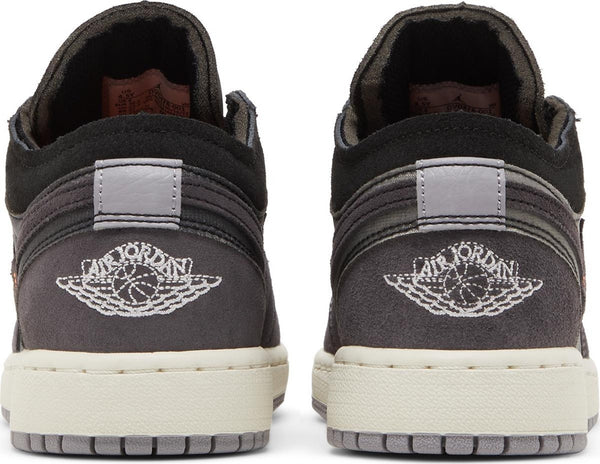 [DV0478-001] Youth Air Jordan Retro 1 Low 'Craft Inside Out Black' (GS)