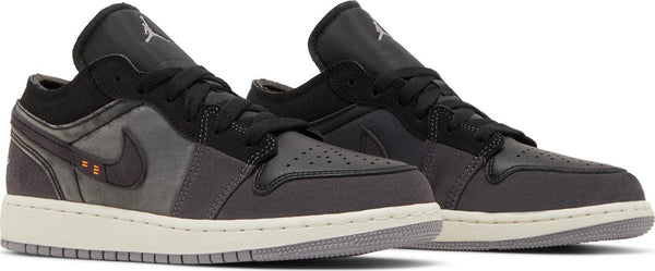 [DV0478-001] Youth Air Jordan Retro 1 Low 'Craft Inside Out Black' (GS)