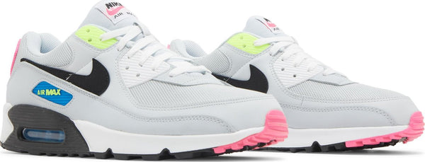 [DZ4398-001] Mens Nike AIR MAX 90 'GREY NEON'