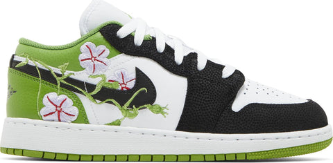 [DQ8389-100] Grade School Air Jordan Retro 1 Low SE (GS) 'Floral Vines'