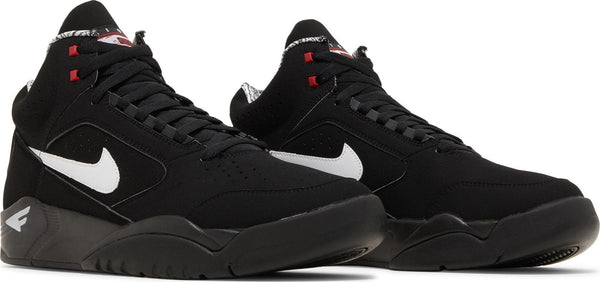 [DQ7687-003] Mens Nike Air Flight Lite II Mid 'Black White Varsity Red'