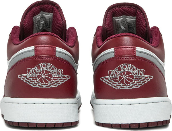 [553558-615] Mens Air Jordan Retro 1 Low 'Bordeaux'