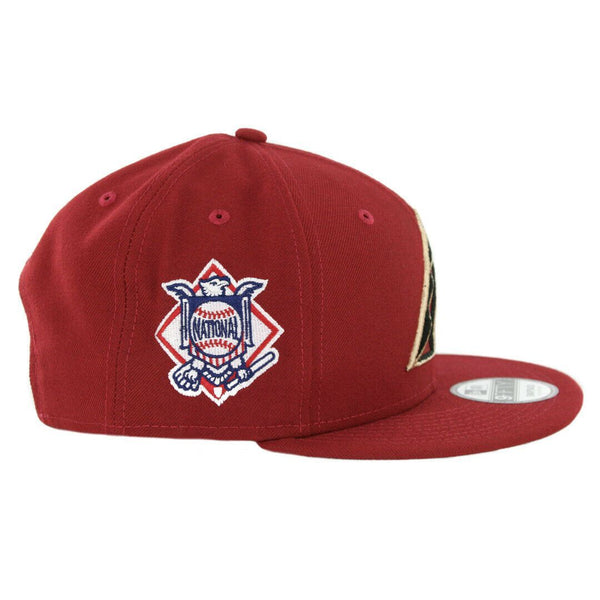 [10581514] Mens New Era MLB Baycik 9Fifty Snapback Cap Arizona Diamondbacks