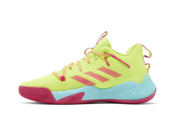 [GY8634] Mens Adidas Harden Stepback 3 'Solar Yellow Shock Pink'