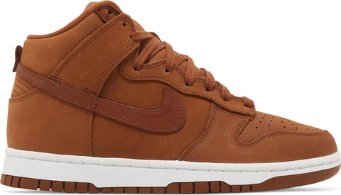 [DX2044-200] Womens Nike Dunk High Premium 'Pecan'