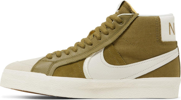 [DR9144-300] Mens Nike ZOOM BLAZER MID PREMIUM PLUS SB 'OLIVE GREEN'