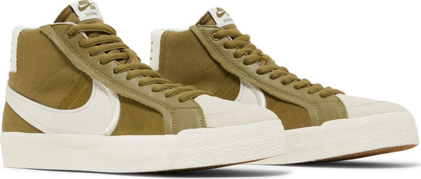 [DR9144-300] Mens Nike ZOOM BLAZER MID PREMIUM PLUS SB 'OLIVE GREEN'
