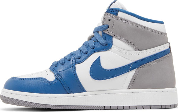 [FD1437-410] Youth Air Jordan Retro 1 High OG (GS) 'True Blue'