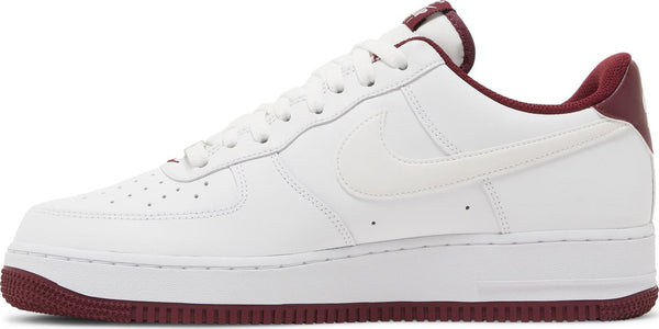 [DH7561-106] Mens Nike AIR FORCE 1 LOW '07 'WHITE DARK BEETROOT'