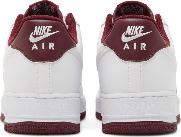 [DH7561-106] Mens Nike AIR FORCE 1 LOW '07 'WHITE DARK BEETROOT'