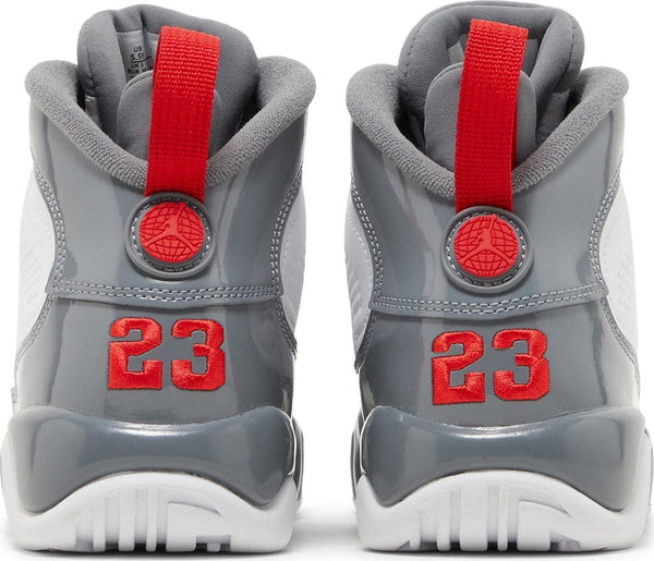 [302359-162] Grade School Air Jordan RETRO 9 'FIRE RED' (GS)