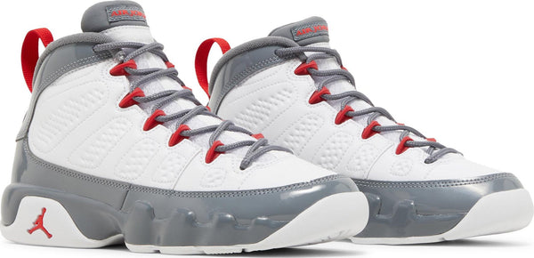 [302359-162] Grade School Air Jordan RETRO 9 'FIRE RED' (GS)