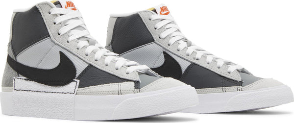 [DQ7673-002] Mens Nike BLAZER MID '77 PRO CLUB 'REMASTERED - GREY BLACK'