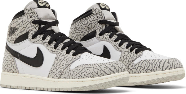 [FD1437-052] Grade School Air Jordan RETRO 1 HIGH OG 'WHITE CEMENT (GS)'