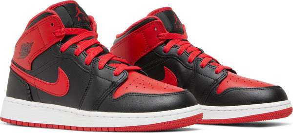 [DQ8423-060] Grade School Air Jordan AIR JORDAN 1 MID "ALTERNATE BRED" (GS)
