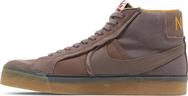[DV5468-200] Mens Nike SB ZOOM BLAZER MID PRM PLUS 'PLUM ECLIPSE GUM'