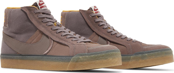 [DV5468-200] Mens Nike SB ZOOM BLAZER MID PRM PLUS 'PLUM ECLIPSE GUM'