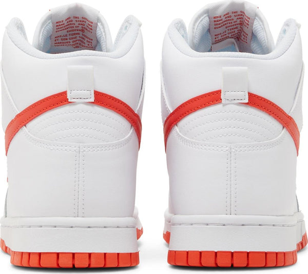 [DV0828-100] Mens Nike DUNK HIGH 'WHITE PICANTE RED'
