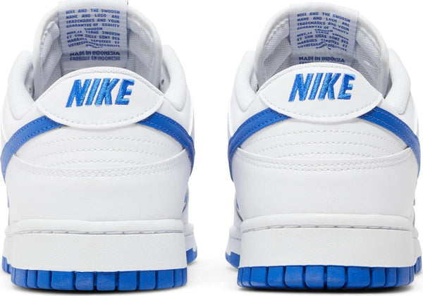 [DV0831-104] Mens Nike DUNK LOW 'WHITE HYPER ROYAL'