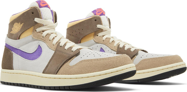 [DV1307-205] Mens Air Jordan RETRO 1 HIGH ZOOM AIR CMFT 2 'PALOMINO WILD BERRY'