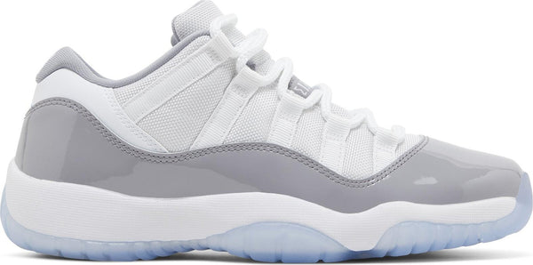 [528896-140] Grade School Air Jordan RETRO 11 LOW 'CEMENT GREY (GS)'