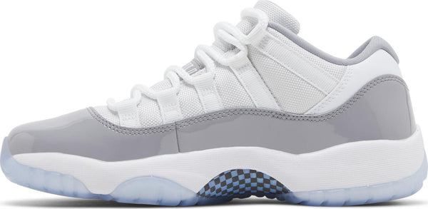 [528896-140] Grade School Air Jordan RETRO 11 LOW 'CEMENT GREY (GS)'