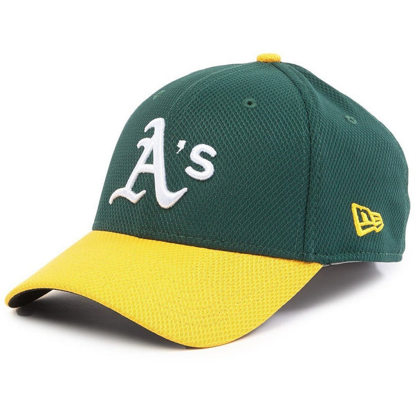 [11403315] Mens New Era MLB Diamond Era Classic 39Thirty Stretch Cap Oakland Athletics