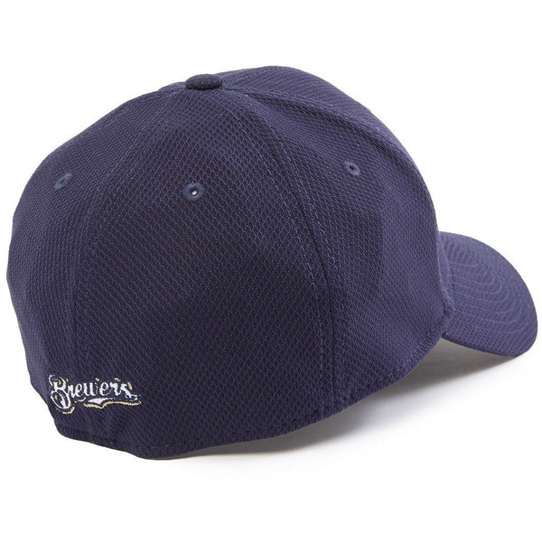 [11403319] Mens New Era MLB Diamond Era Classic 39Thirty Stretch Cap Milwaukee Brewers