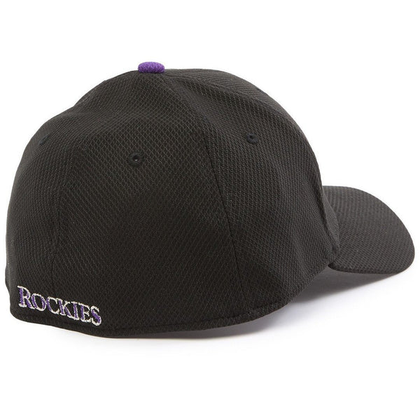 [11403325] Mens New Era MLB Diamond Era Classic 39Thirty Stretch Cap Colorado Rockies
