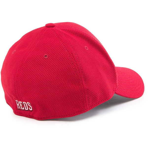 [11403327] Mens New Era MLB Diamond Era Classic 39Thirty Stretch Cap Cincinnati Reds
