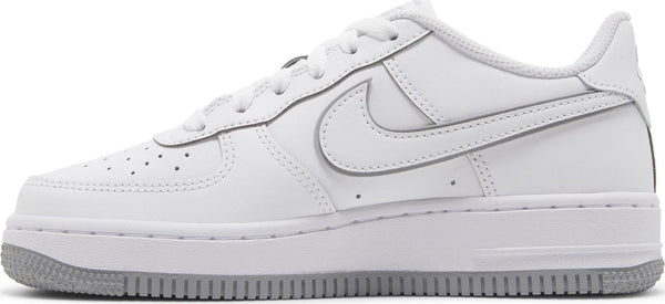 [DX5805-100] Grade School Nike AIR FORCE 1 LOW 'WHITE WOLF GREY (GS)'