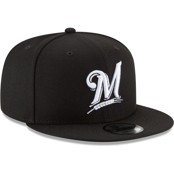 [11591039] Mens New Era MLB Basic 9Fifty Snapback - Milwaukee Brewers