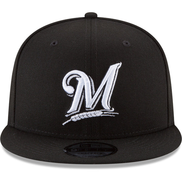 [11591039] Mens New Era MLB Basic 9Fifty Snapback - Milwaukee Brewers