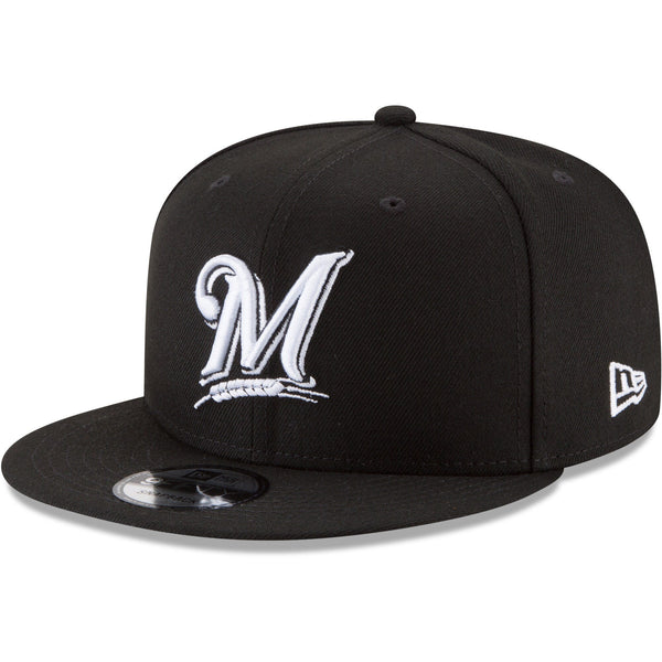 [11591039] Mens New Era MLB Basic 9Fifty Snapback - Milwaukee Brewers