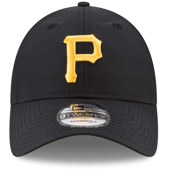 [11591234] Mens New Era MLB Perforated Pivot 9TWENTY Adjustable Hat - Pirates