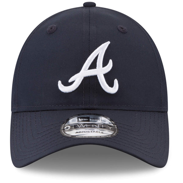 [11591272] Mens New Era MLB Perforated Pivot 9TWENTY Adjustable Hat - Braves