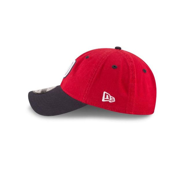 [11591484] Mens New Era MLB Core Classic 9Twenty Strapback Hat - Nationals