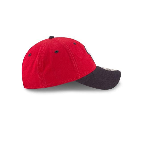 [11591484] Mens New Era MLB Core Classic 9Twenty Strapback Hat - Nationals