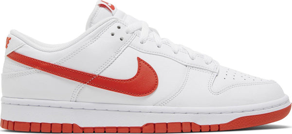[DV0831-103] Mens Nike DUNK LOW RETRO 'WHITE PICANTE RED'