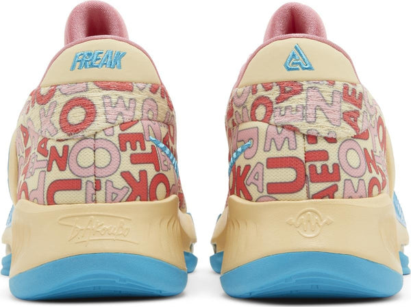 [FB9503-200] Mens Nike ZOOM FREAK 4 'LETTER BROS VANILLA LIGHTNING'