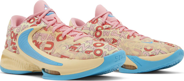 [FB9503-200] Mens Nike ZOOM FREAK 4 'LETTER BROS VANILLA LIGHTNING'