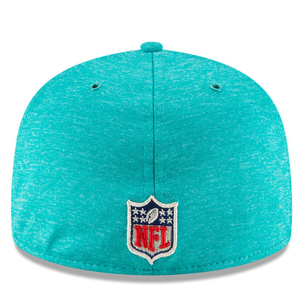 [11762999] Mens New Era NFL 2018 Sideline Home Official 59Fifty Fitted Dolphins
